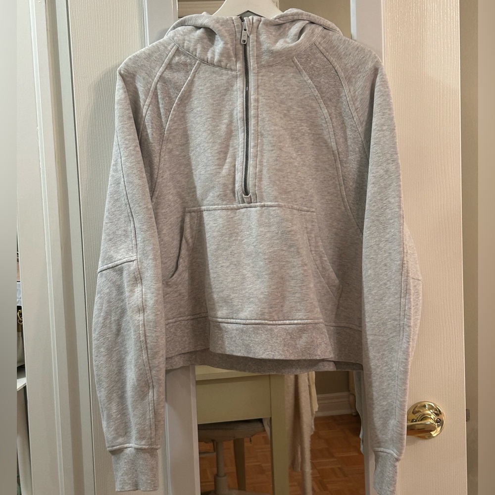 Lululemon Scuba Oversized Half-Zip Hoodie, size M/L - Picture 3 of 6